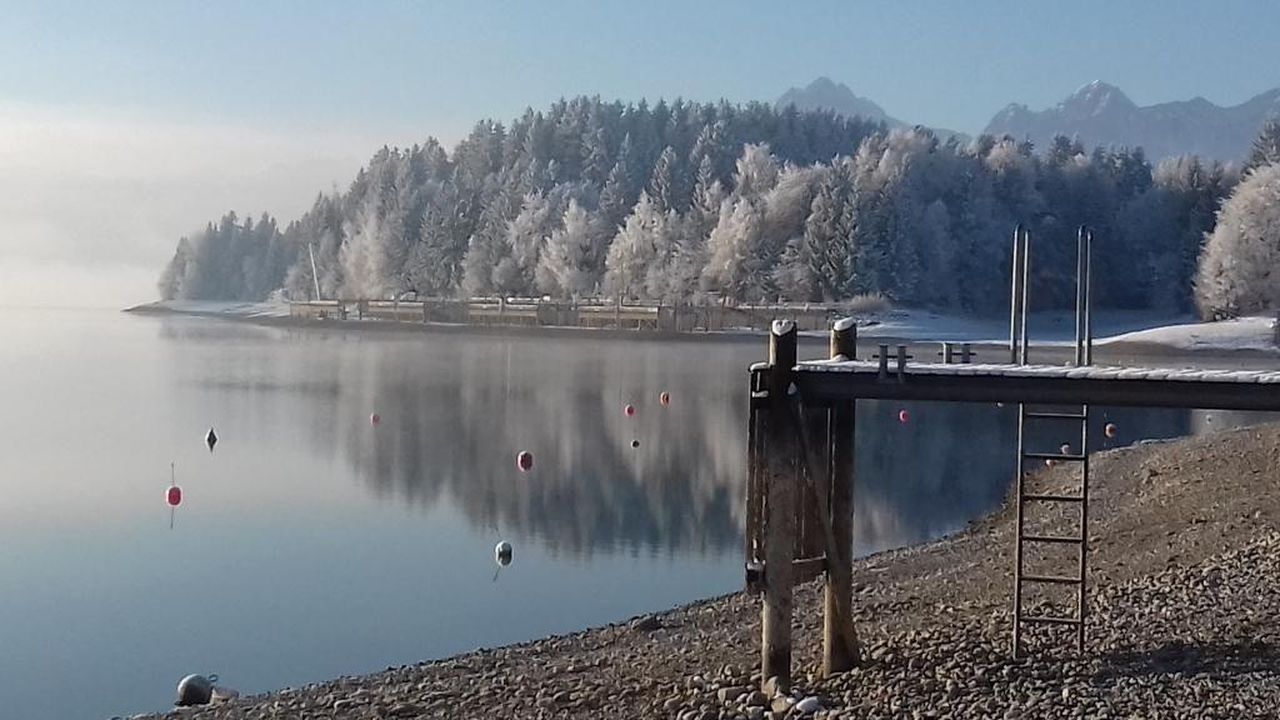 Wintertraum am Forggensee, direkt vor der Haustüre Wintertraum am Forggensee, direkt vor der Haustüre